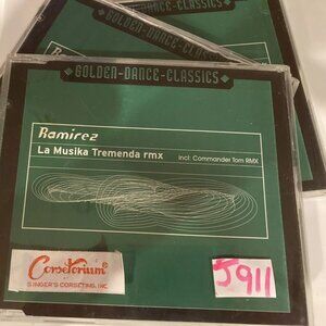 Ramirez ‎– La Musika Tremenda (Rmx) ZYX Music ‎– GDC 2128-8 CD, Maxi-Single New